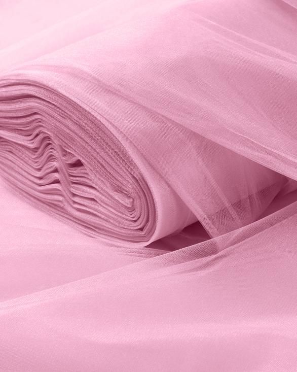 Фатин в рулоне “Kristal” (светло-розовый) FK-7-roll