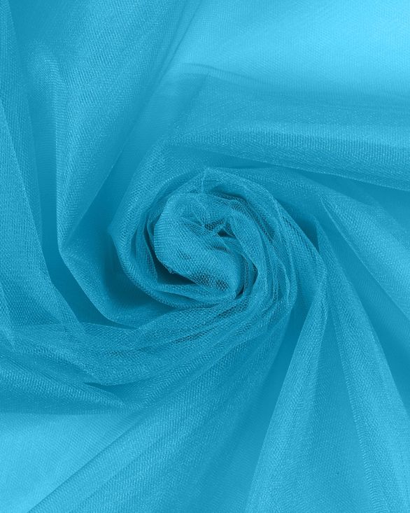 Фатин в рулоне средней жесткости (бирюзовый) FKN-29-roll