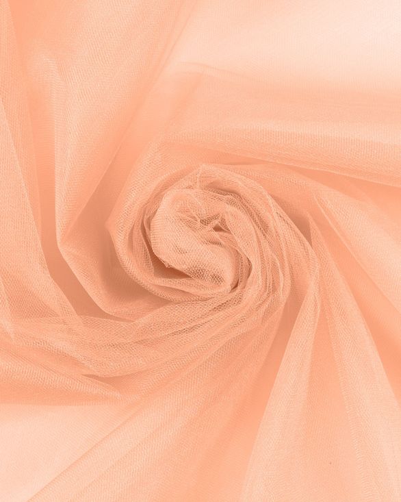 Фатин в рулоне средней жесткости (персиковый) FKN-8-roll