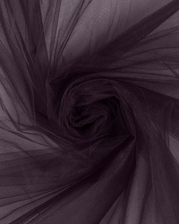 Фатин в рулоне средней жесткости (бордово-фиолетовый) FKN-45-roll