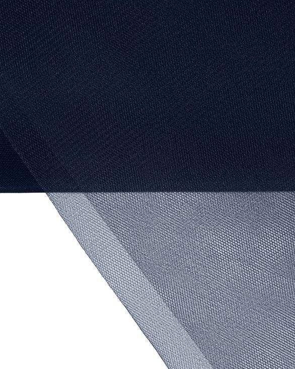 Фатин в рулоне средней жесткости (темно-синий) FKN-51-roll