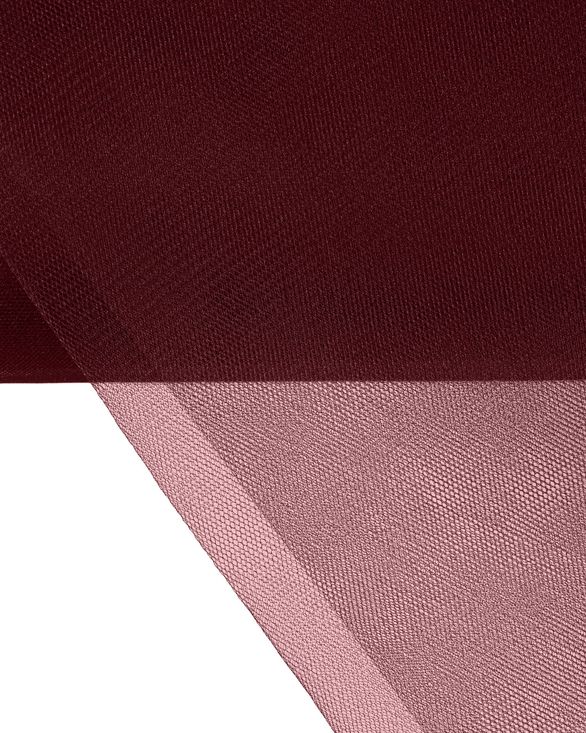 Фатин в рулоне средней жесткости (бордовый) FKN-55-roll