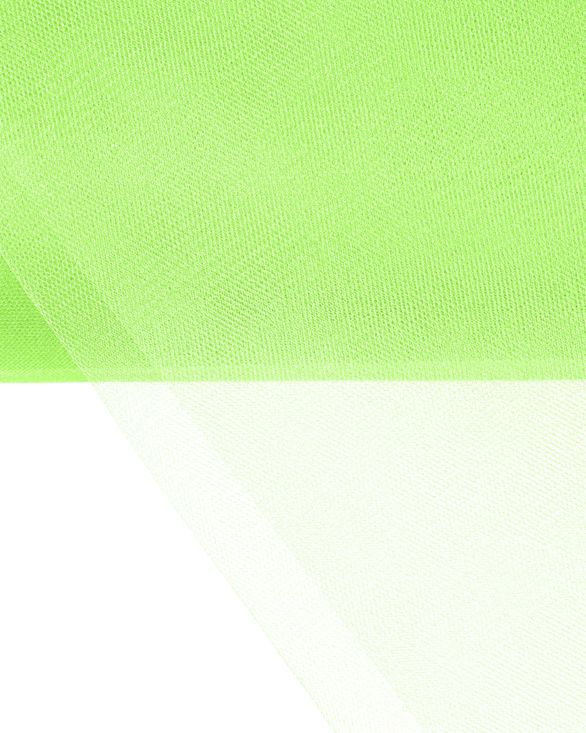 Фатин в рулоне средней жесткости (неоново-желтый) FKN-58-roll