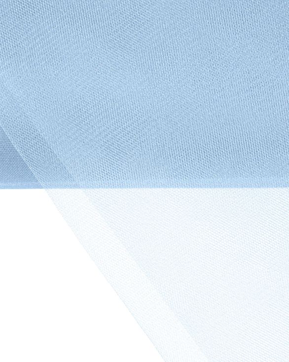 Фатин в рулоне средней жесткости голубой) FKN-79-roll