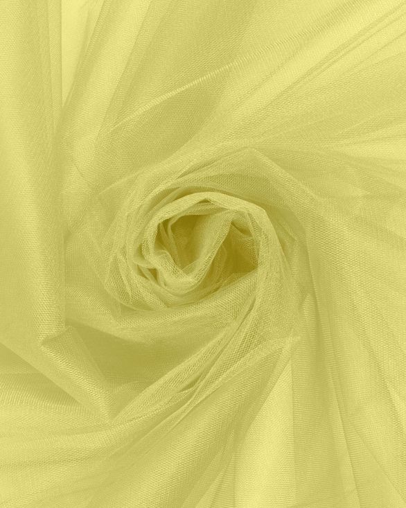 Фатин в рулоне средней жесткости (светло-желтый) FKN-80-roll