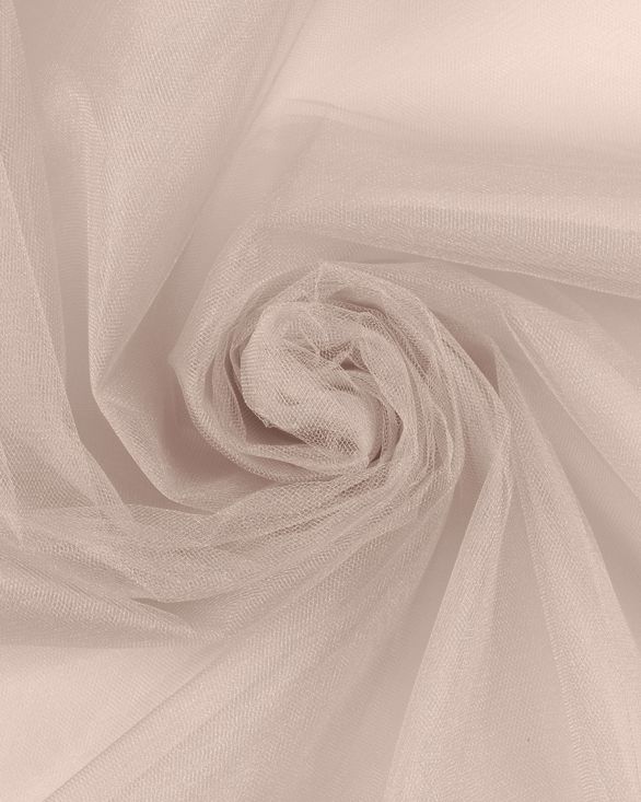 Фатин в рулоне средней жесткости (персиково-розовый) FKN-117-roll