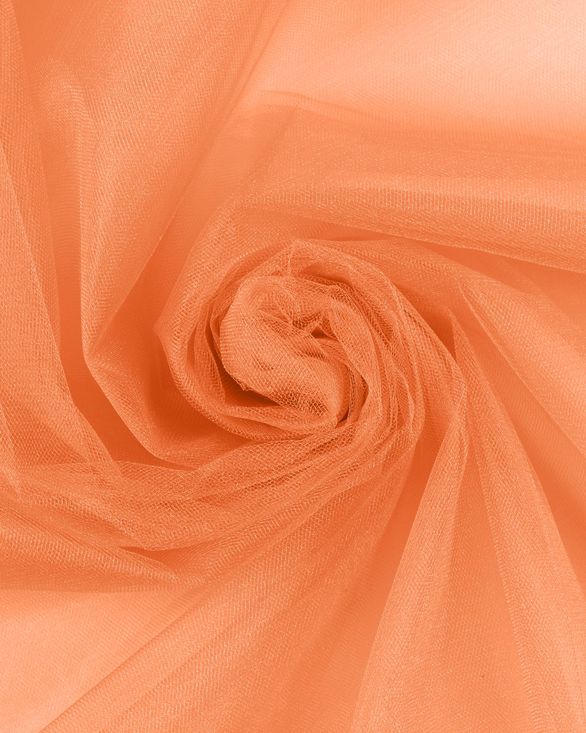 Фатин в рулоне средней жесткости (персиковая нуга) FKN-118-roll